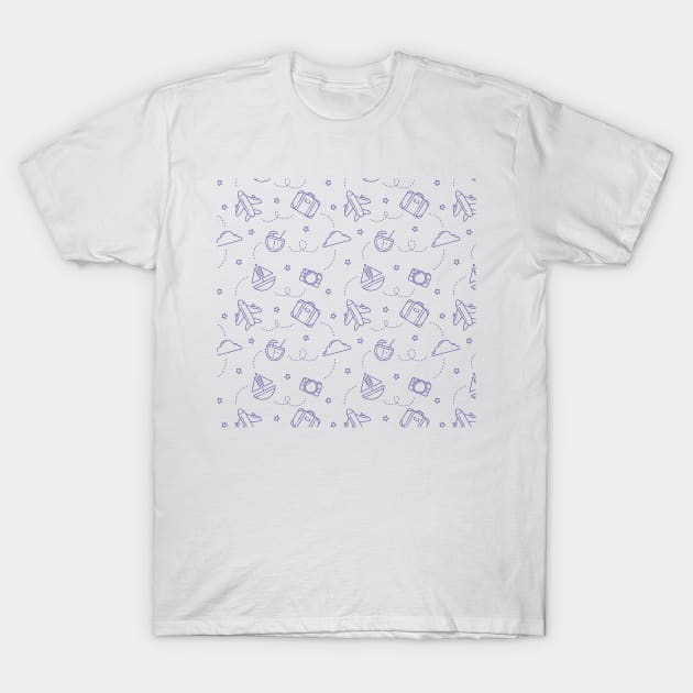 traveling doodle T-Shirt by salimax